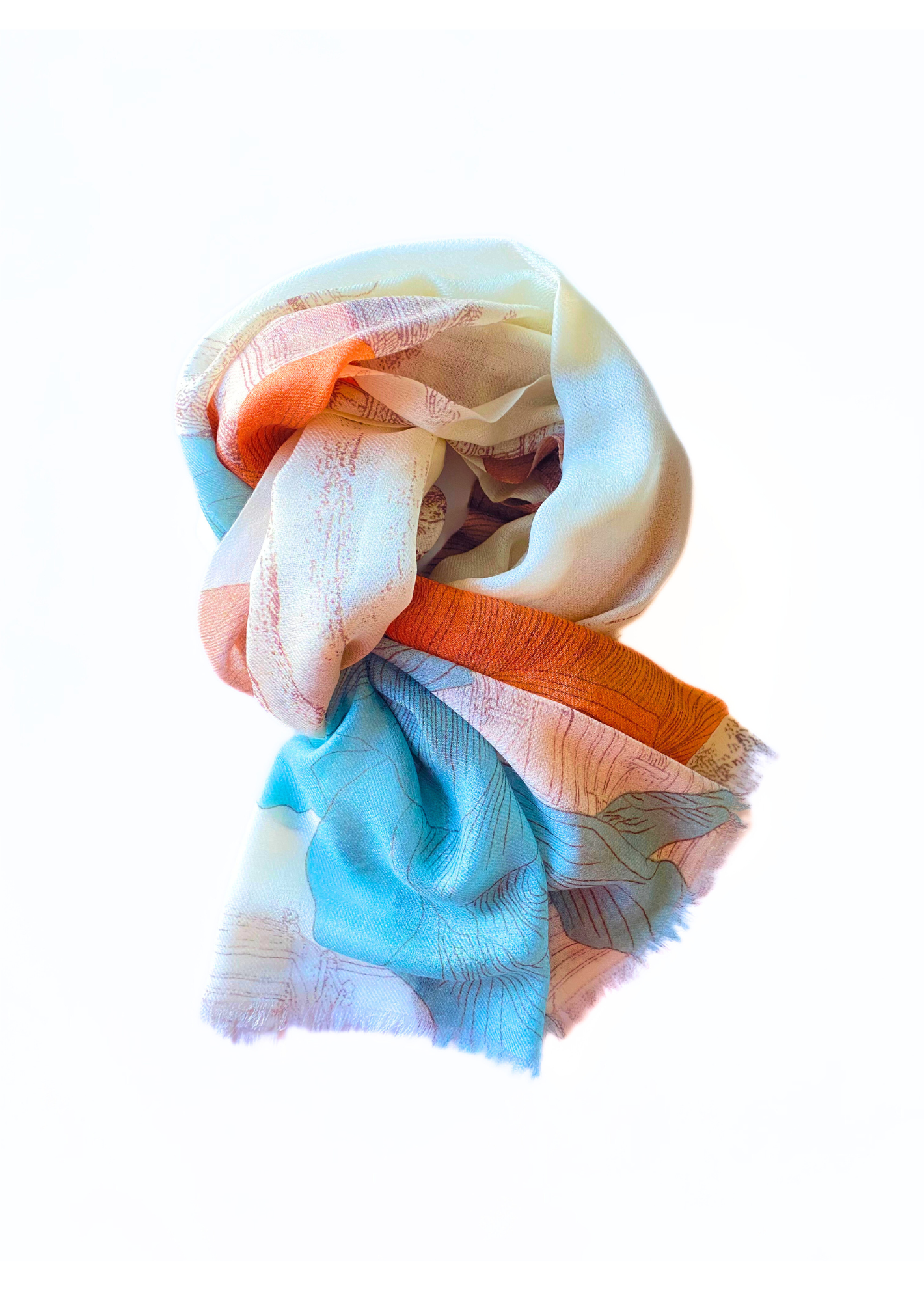 Shawl_Thin_Beige Pavilion (2025 New Design)