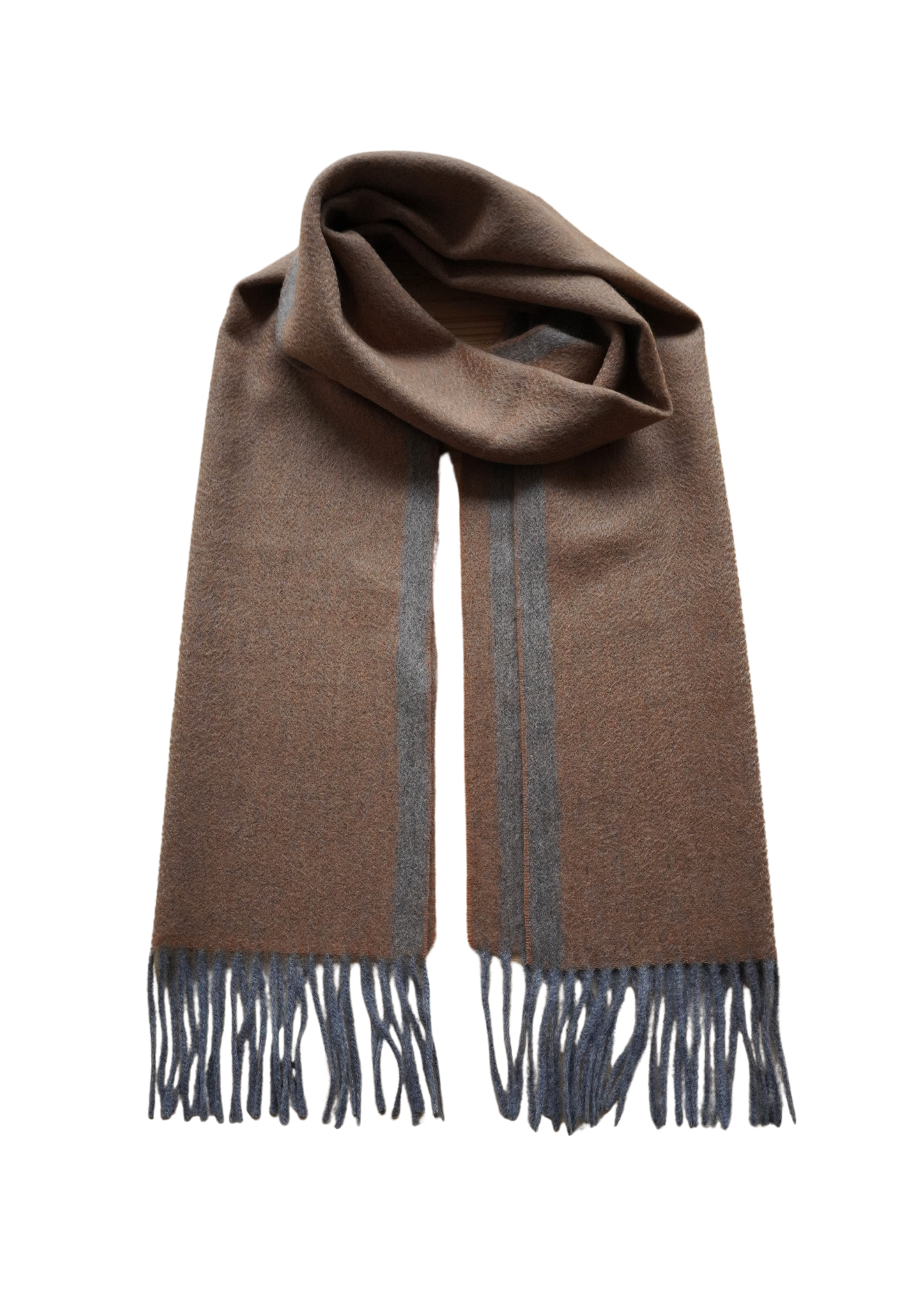 Scarf-Brown & Gray