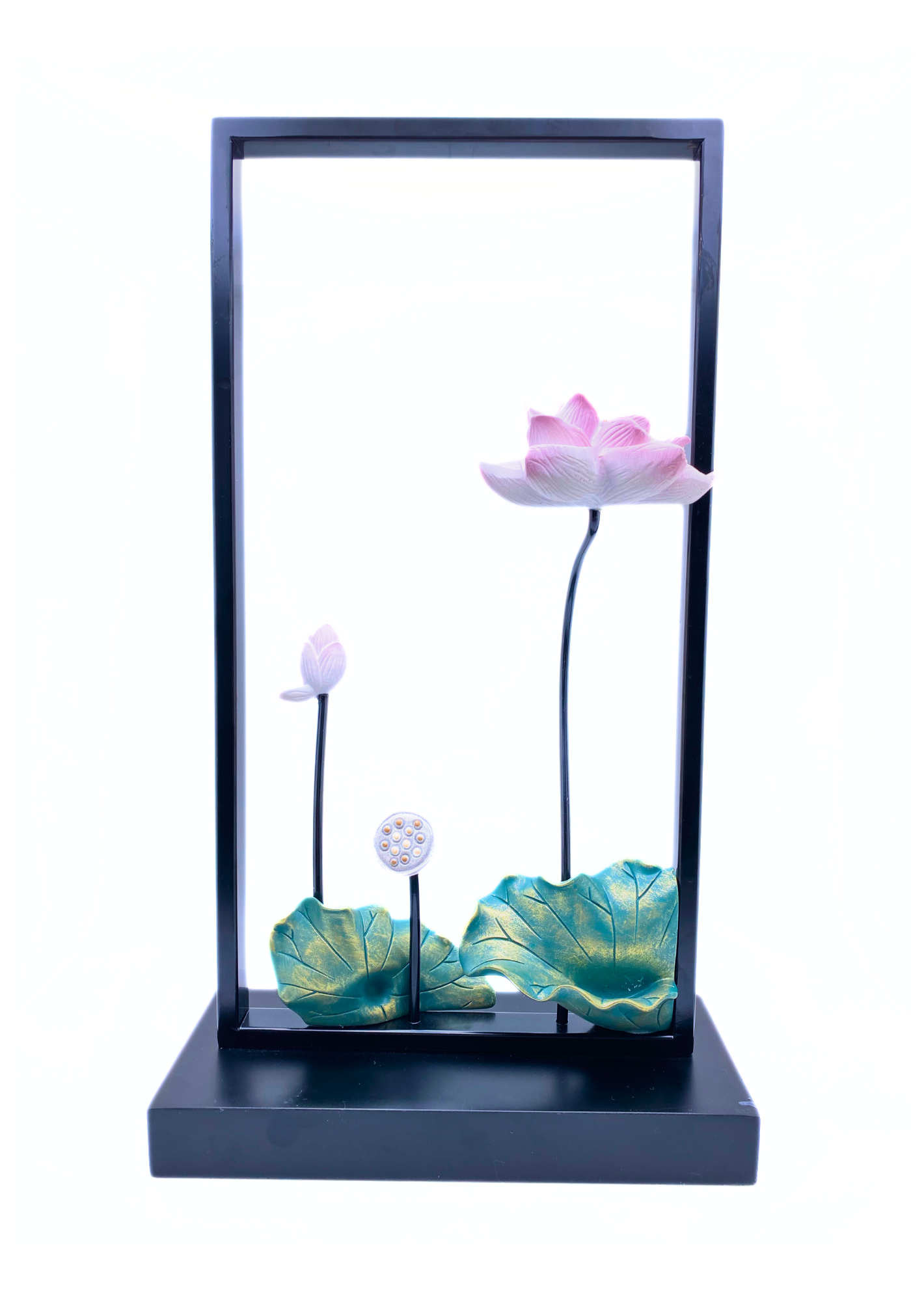 Lotus Iron Art Sensor Light　荷花鐵藝感應燈