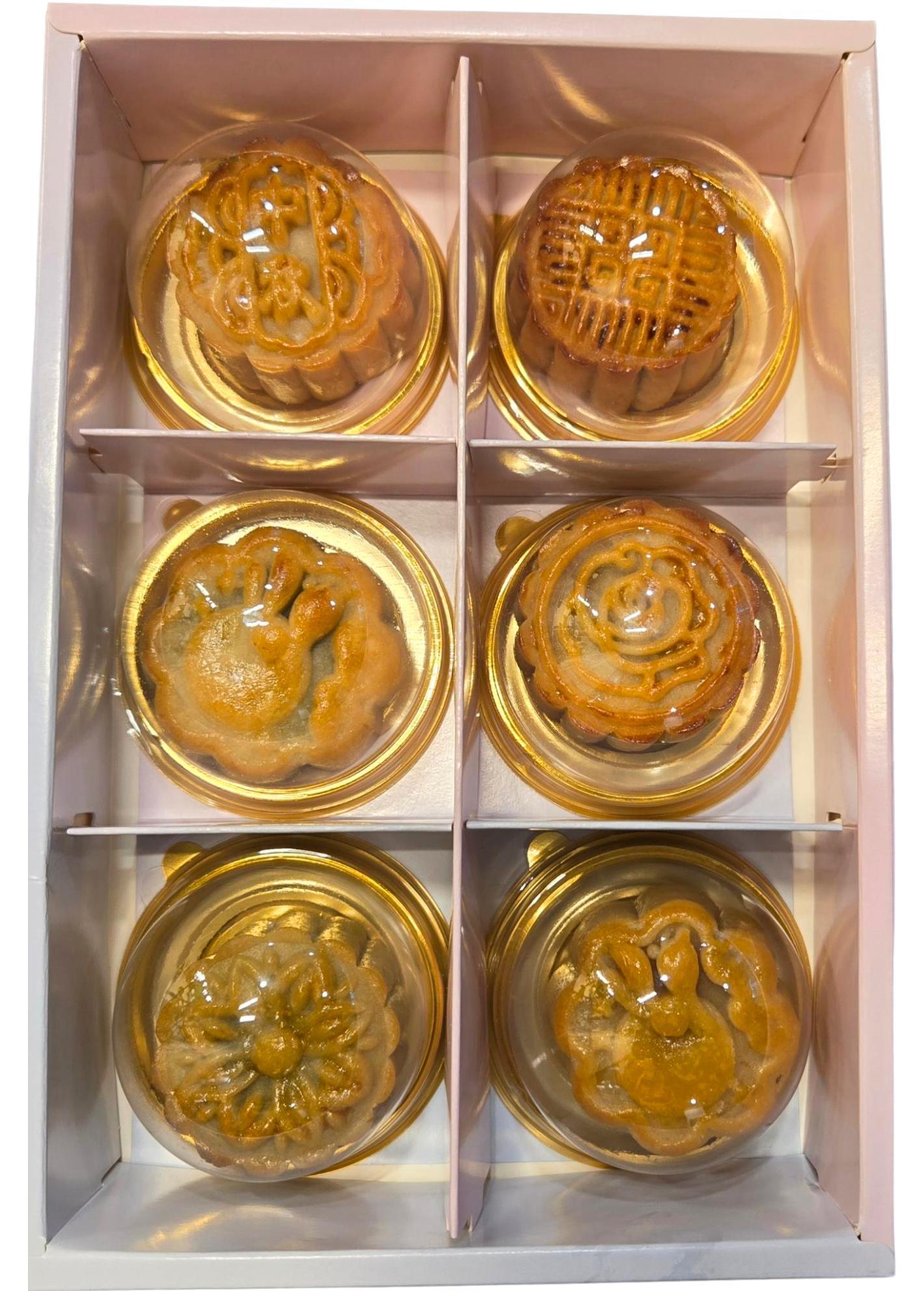 手工健康月餅（禮盒2）Fresh Handmade Moon Cake with Gift Box 2