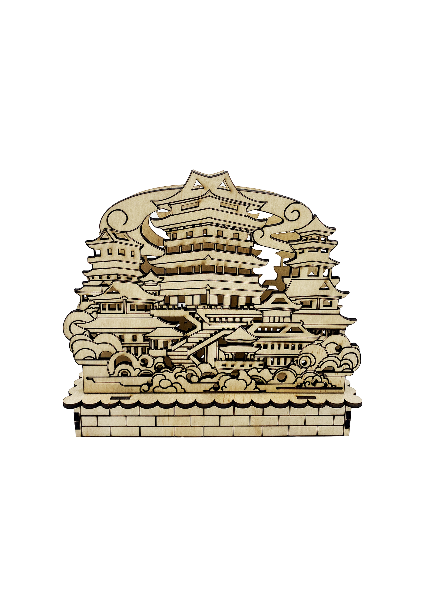 Handmade Wood Holiday  Lights 手工實木節日彩燈