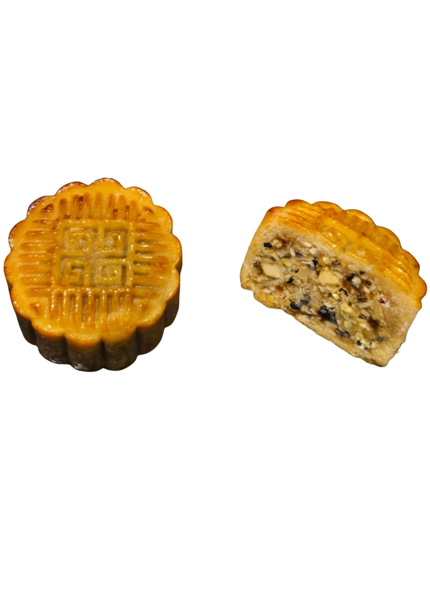 手工健康月餅（禮盒1）Fresh Handmade Moon Cake with Gift Box 1